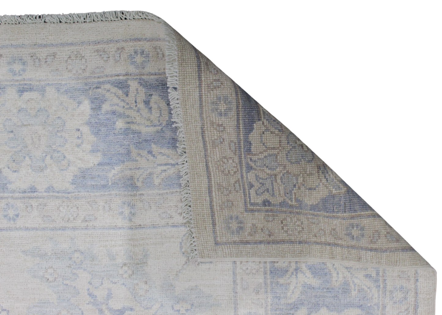 Whispering Florals - Oushak Rug from Afghanistan (8.1 × 9.11 ft) - 57