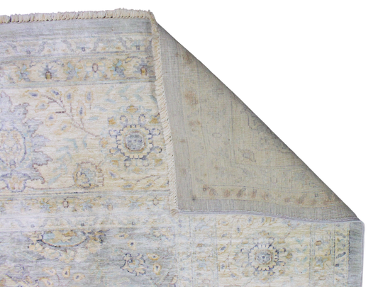 Ghosted Grandeur - Hand-Knotted Tabriz Rug from Afghanistan (7.9 × 9.8 ft) - 30
