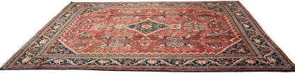 Blossoms in Bloom - Antique Mahal Rug from Persia (10.6 × 14.8 ft) - 2121
