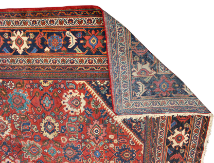 Antique Elegance - Mahal Rug from Persia (10.2 × 13.7 ft) - 1699
