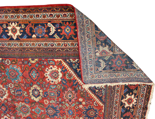 Antique Elegance - Mahal Rug from Persia (10.2 × 13.7 ft) - 1699