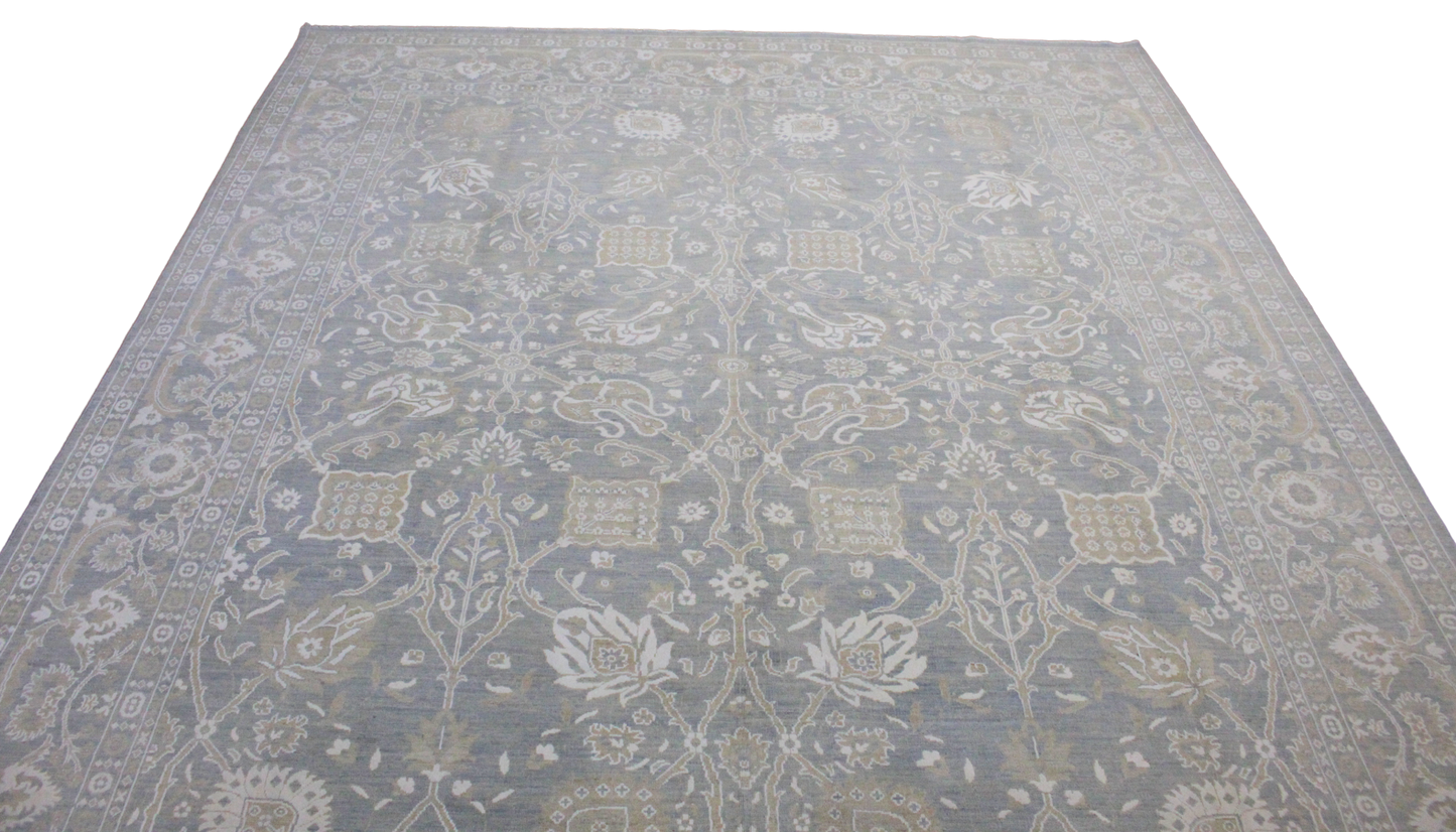 Whispered Opulence - Ariana Weave Rug from Afghanistan (7.9 × 9.6 ft) - 6