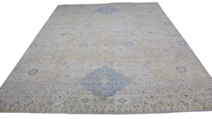 Ornate Precision - Oushak Afghan Rug (8.1 × 10.4 ft) - 77
