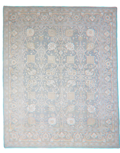 Whispered Opulence - Ariana Weave Rug from Afghanistan (7.9 × 9.6 ft) - 6