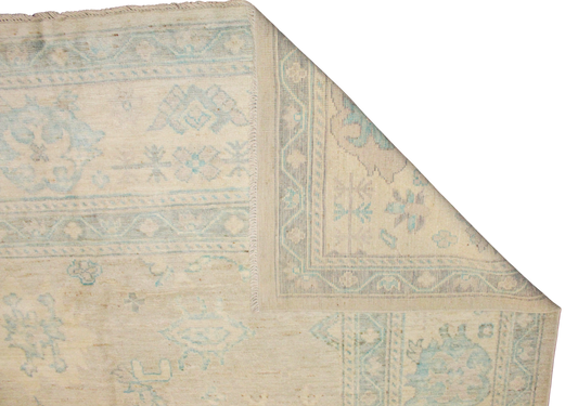 Hand-knotted Afghan rug