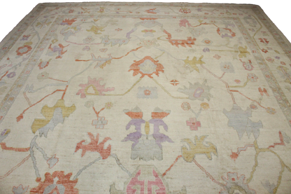 Oversized artisan rug