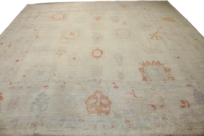 Tribal pattern square area rug