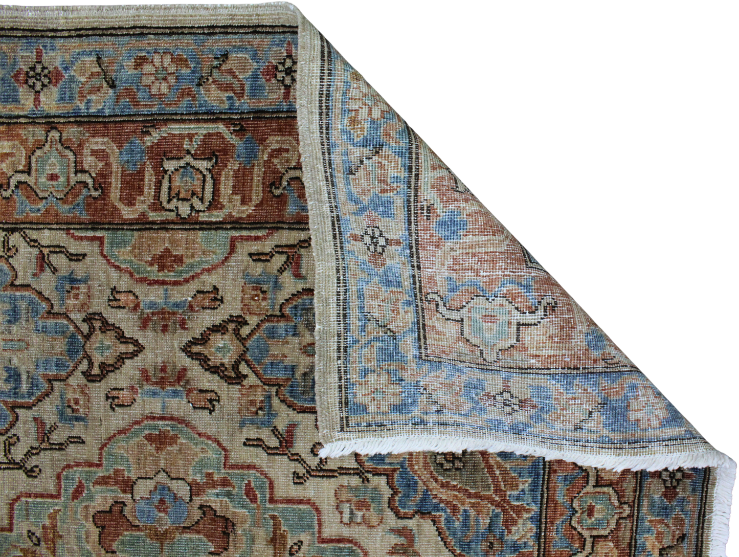 hand-knotted Farahan rug