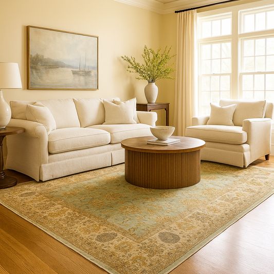 Oushak Square Rug