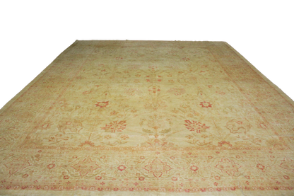 Afghan Oushak area rug