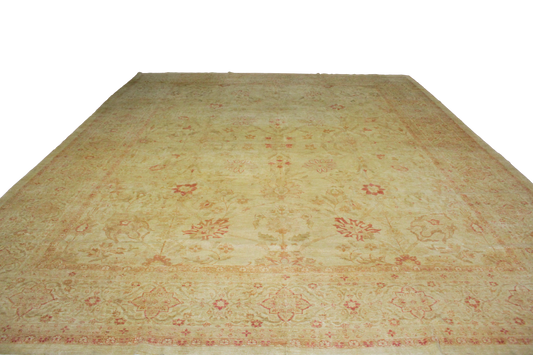 Afghan Oushak area rug