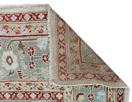 Hand-knotted Persian Mahal rug