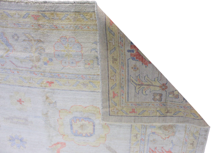 Hand-knotted tribal rugs 11x14 wool area rug