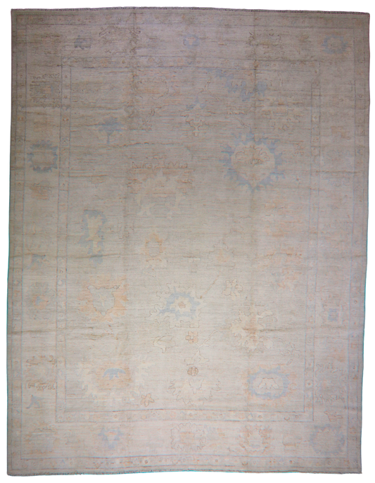 Afghan Oushak area rug