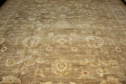 Hand-knotted wool rug
