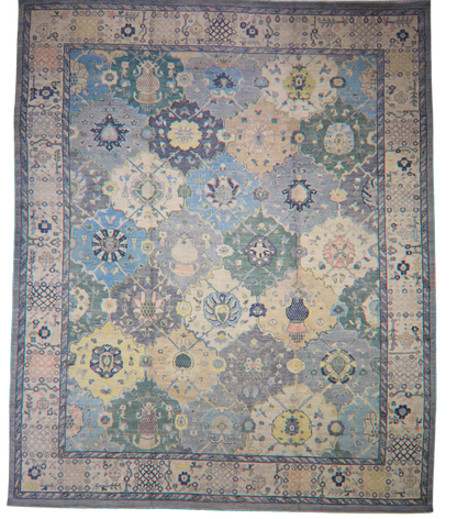 Pastel Oushak rugs