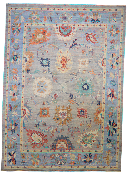 Luxury floral area rugs