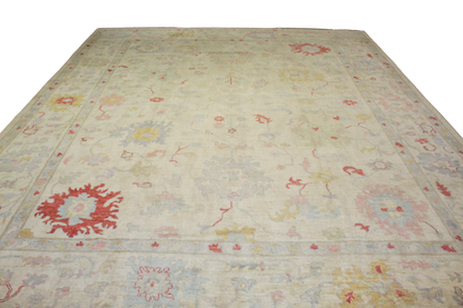 Oushak rug for living room