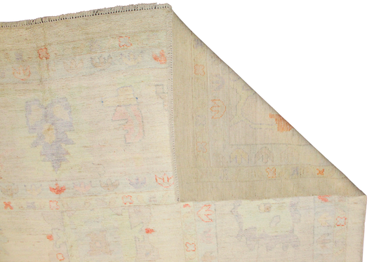 12x12 hand-knotted wool rug