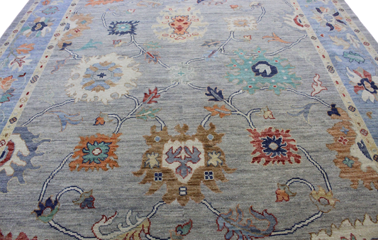 Teal and coral rugs