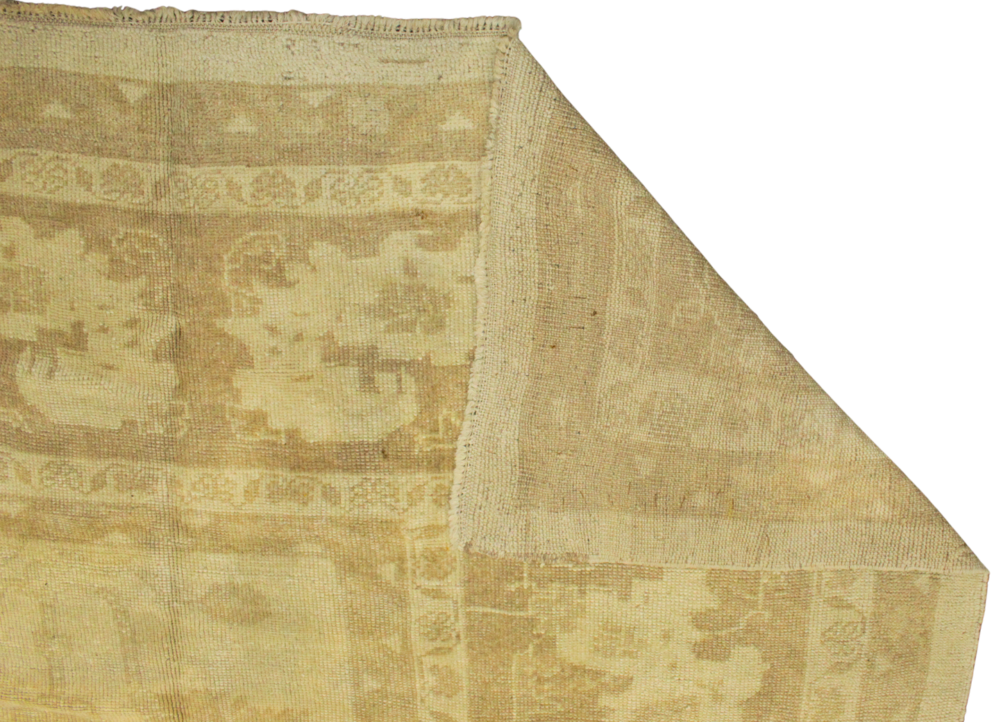 Turkish Oushak rug for living rooms