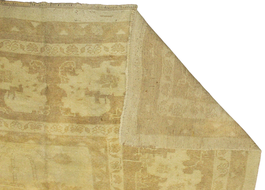 Turkish Oushak rug for living rooms