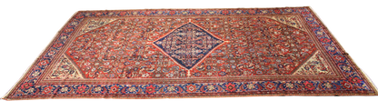Antique Mahal Rug from Persia (10 × 17 ft) - 1735