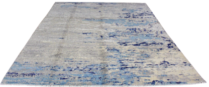 Urban Rain - Modern Afghan Rug (7.10 × 10 ft) - 61