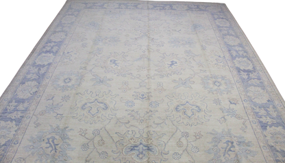 Whispering Florals - Oushak Rug from Afghanistan (8.1 × 9.11 ft) - 57