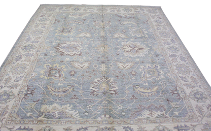 Cool Serenity - Oushak Rug from Afghanistan (8.1 × 9.10 ft) - 56