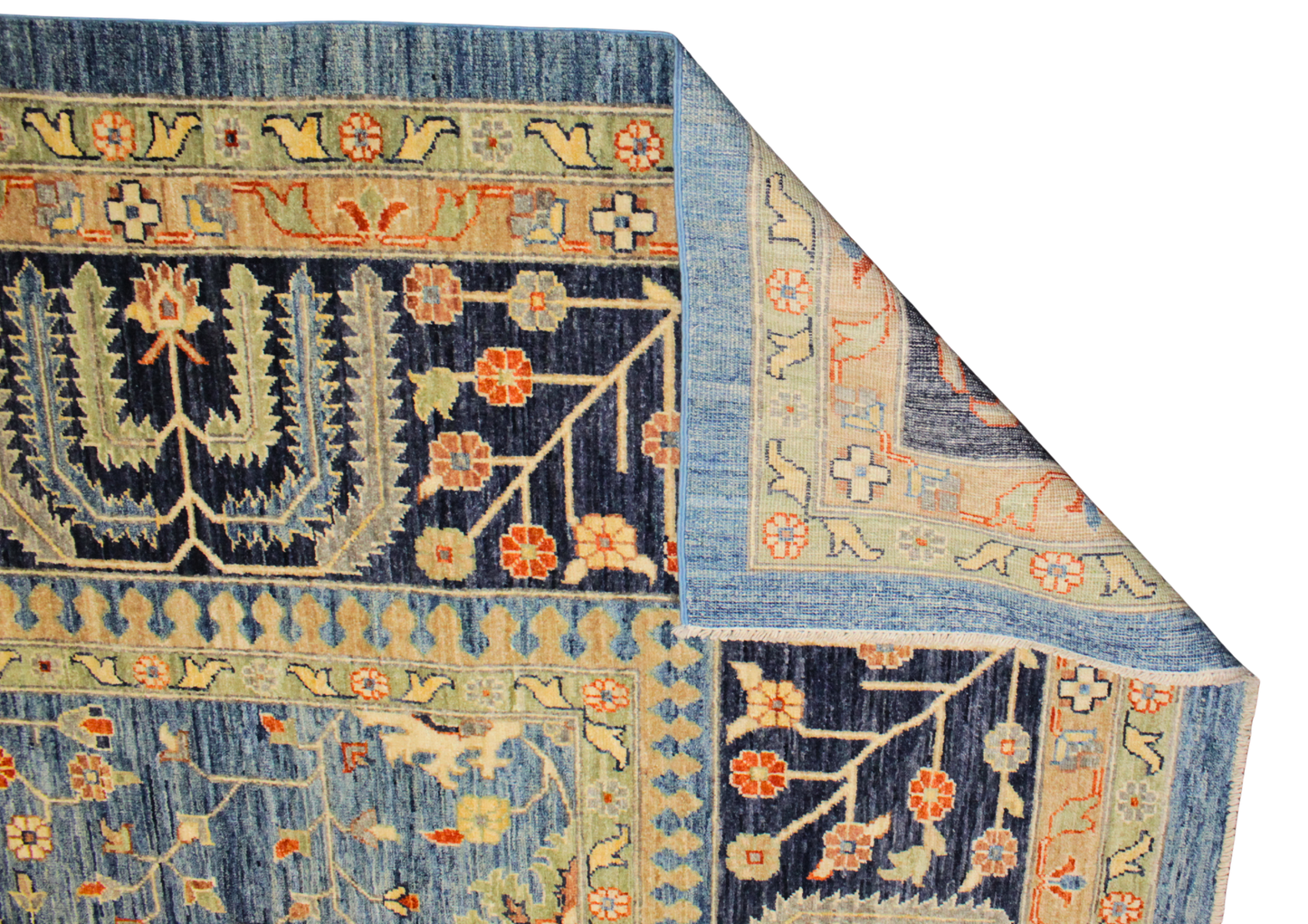 Twilight Grove — 12′×14′11″ Bakhshayesh Rug from Afghanistan - 2648