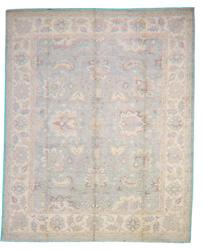 Cool Serenity - Oushak Rug from Afghanistan (8.1 × 9.10 ft) - 56