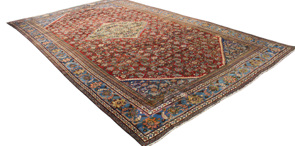 Majestic in Every Thread - Oversized Persian Mahal Rug (11 × 18.2 ft) - 1767