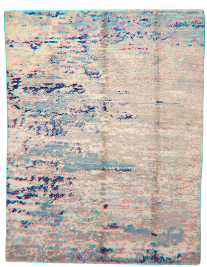 Urban Rain - Modern Afghan Rug (7.10 × 10 ft) - 61