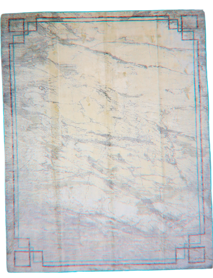 Marble Illusion - Modern Afghan Rug (8.1 × 10.2 ft) - 66