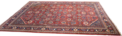 Antique Elegance - Mahal Rug from Persia (10.2 × 13.7 ft) - 1699