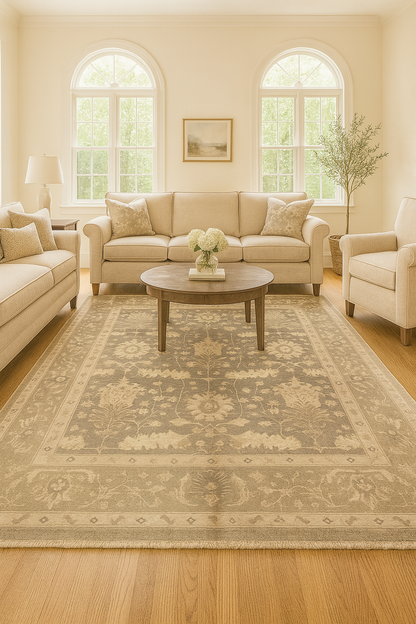 handmade Persian Mahal rug for elegant interiors