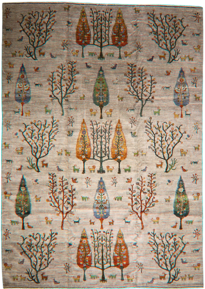 handwoven story rugs from Afghan