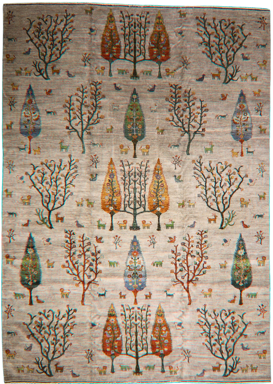 handwoven story rugs from Afghan