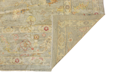 large-scale floral pattern rugs