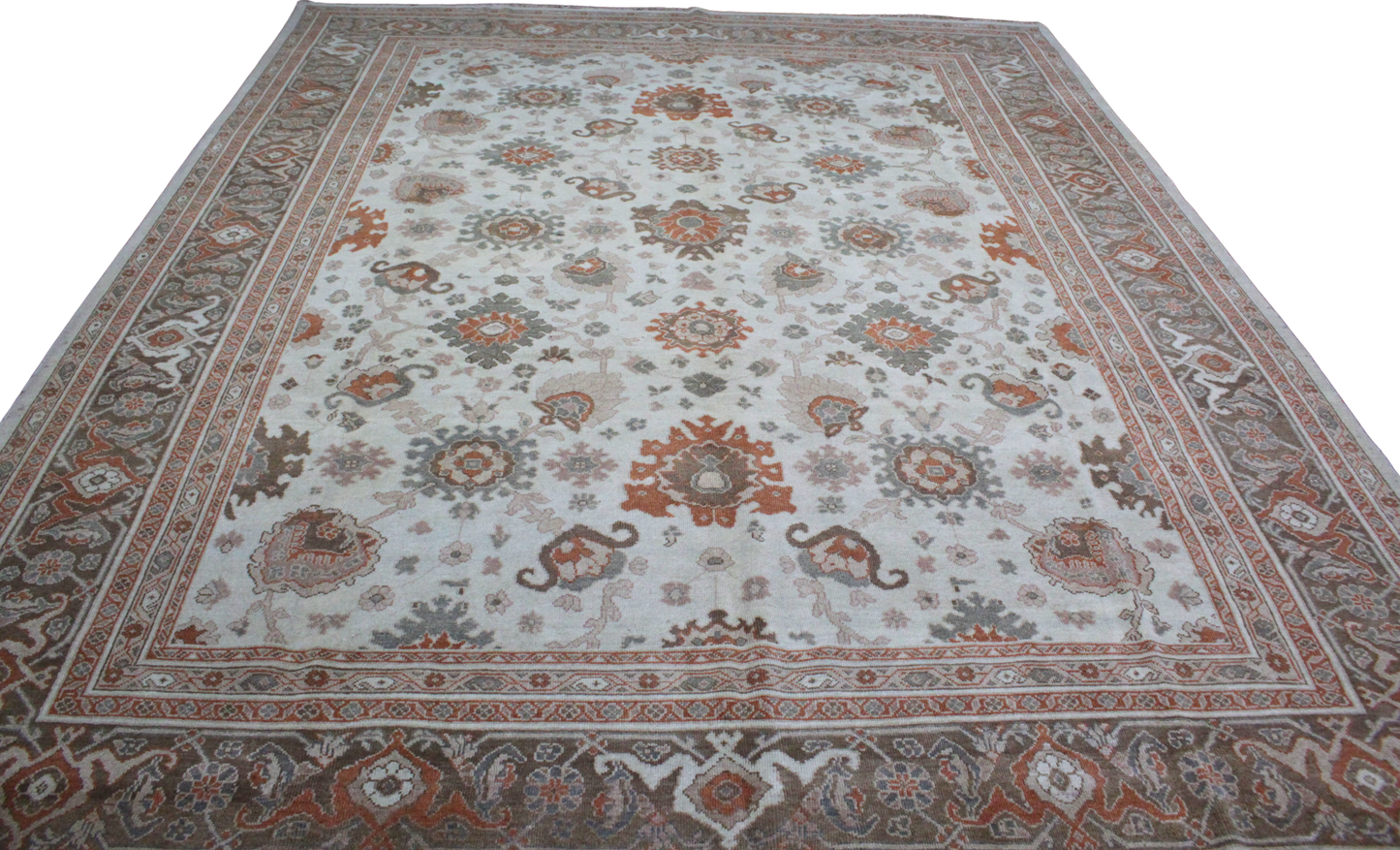 large handmade Persian carpet for classic interiors

