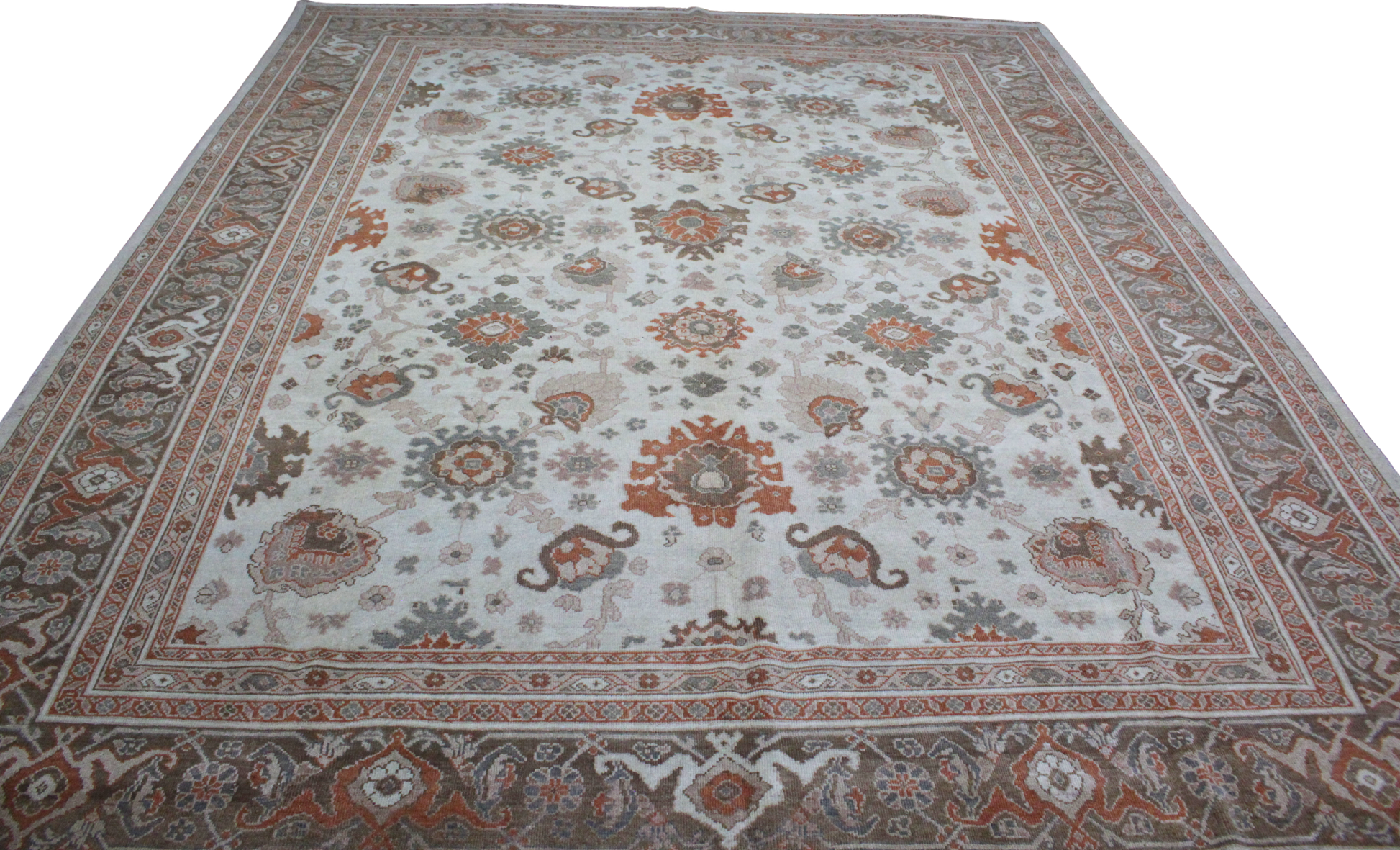 large handmade Persian carpet for classic interiors

