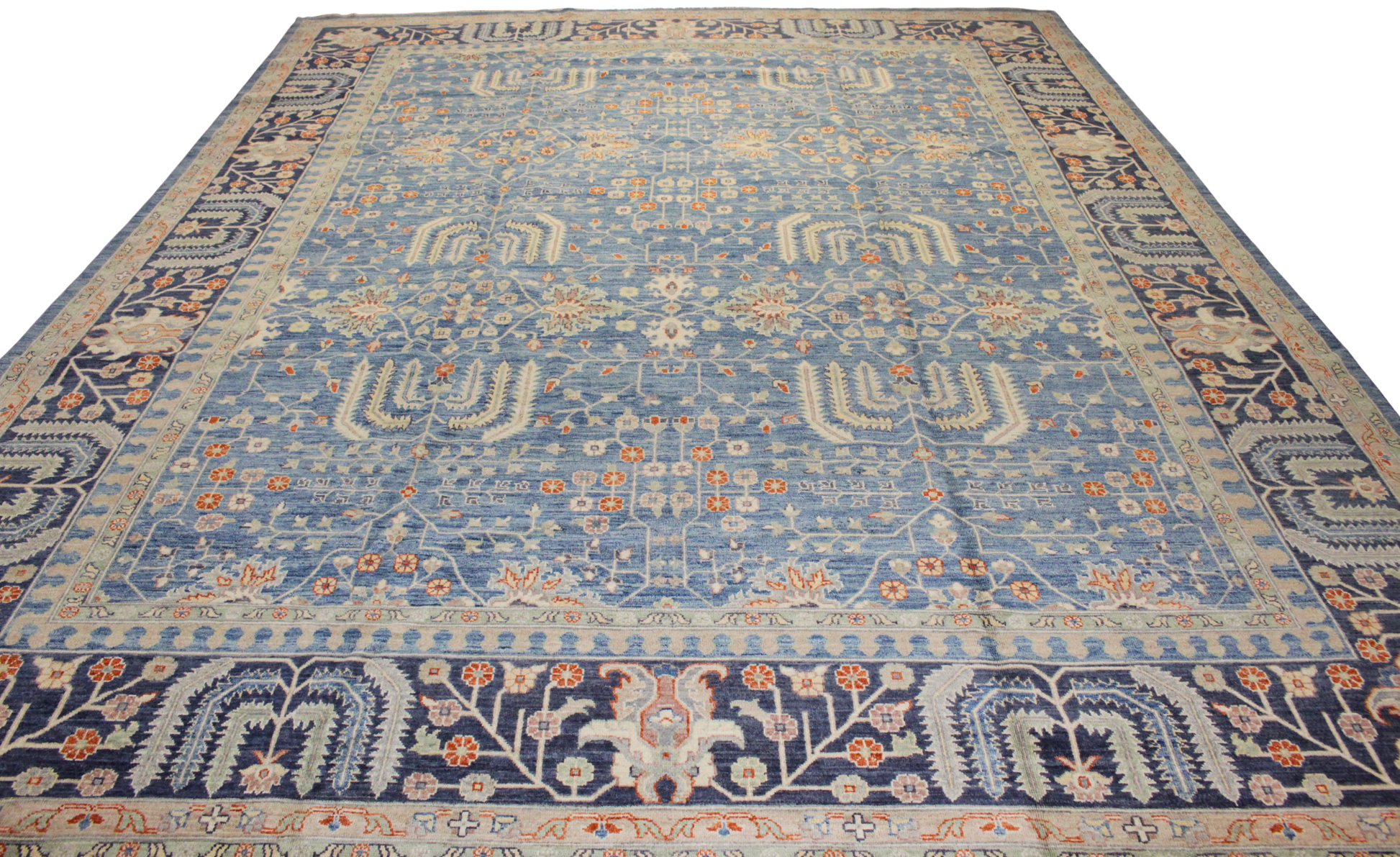 symmetrical Persian carpets