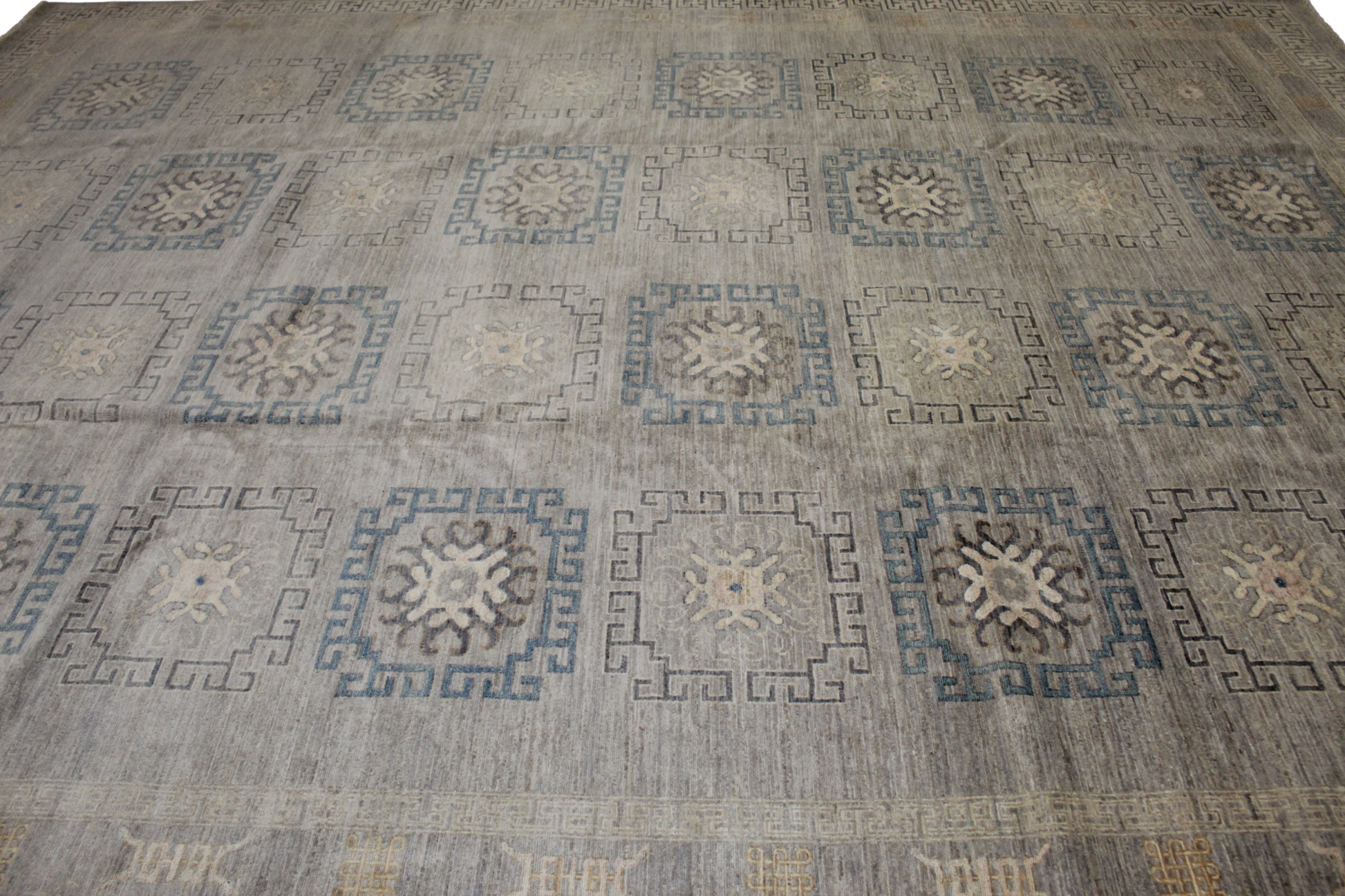 taupe and sand Persian-style rugs